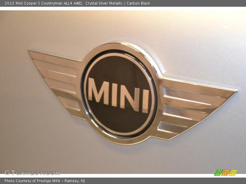Crystal Silver Metallic / Carbon Black 2013 Mini Cooper S Countryman ALL4 AWD