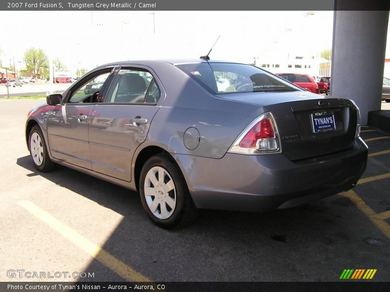 Tungsten Grey Metallic / Camel 2007 Ford Fusion S
