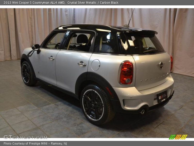 Crystal Silver Metallic / Carbon Black 2013 Mini Cooper S Countryman ALL4 AWD