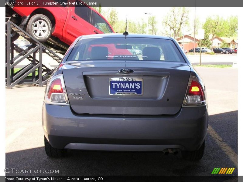 Tungsten Grey Metallic / Camel 2007 Ford Fusion S