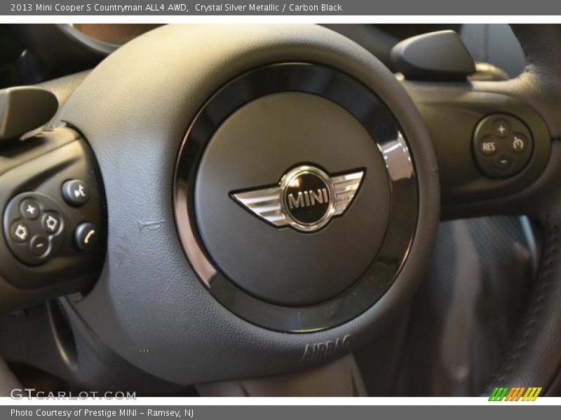 Crystal Silver Metallic / Carbon Black 2013 Mini Cooper S Countryman ALL4 AWD