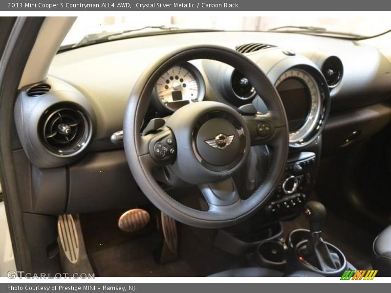 Crystal Silver Metallic / Carbon Black 2013 Mini Cooper S Countryman ALL4 AWD