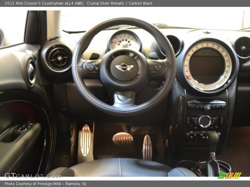 Crystal Silver Metallic / Carbon Black 2013 Mini Cooper S Countryman ALL4 AWD