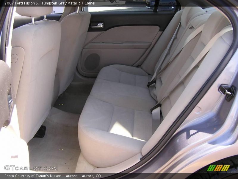 Tungsten Grey Metallic / Camel 2007 Ford Fusion S