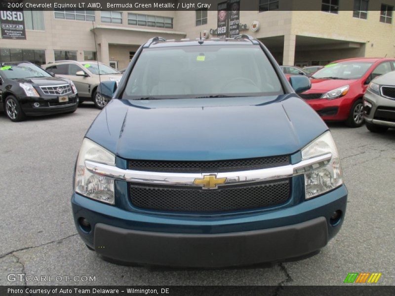 Bermuda Green Metallic / Light Gray 2006 Chevrolet Equinox LT AWD