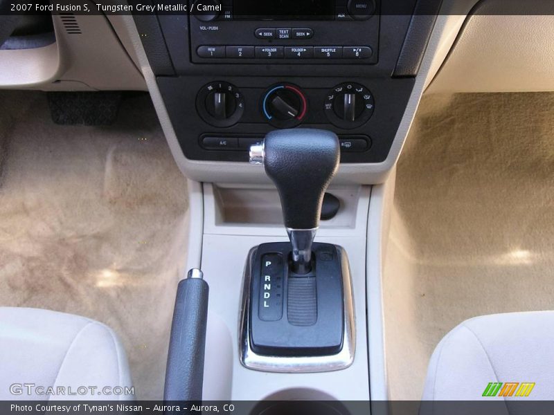 Tungsten Grey Metallic / Camel 2007 Ford Fusion S