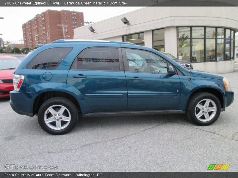 Bermuda Green Metallic / Light Gray 2006 Chevrolet Equinox LT AWD