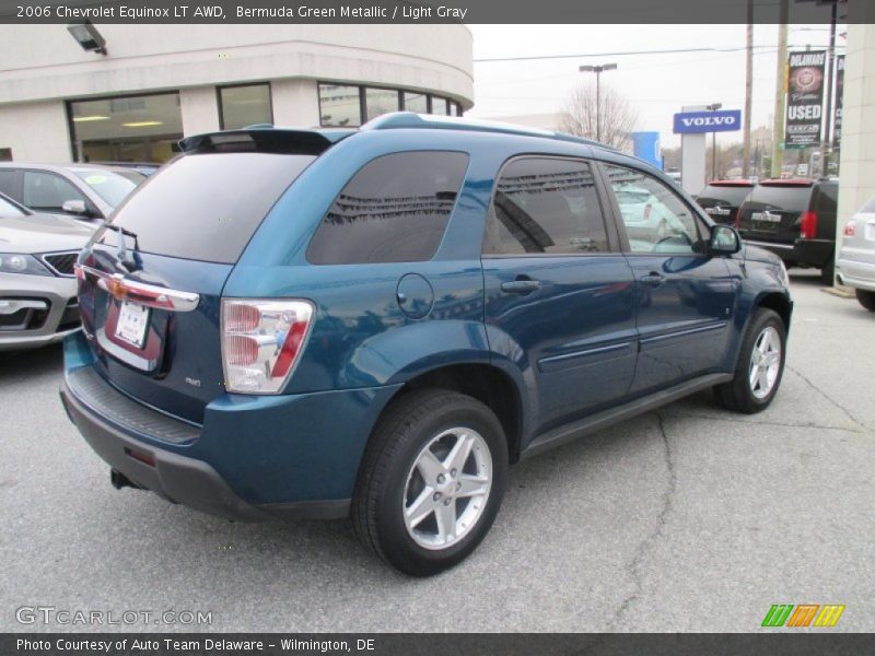 Bermuda Green Metallic / Light Gray 2006 Chevrolet Equinox LT AWD