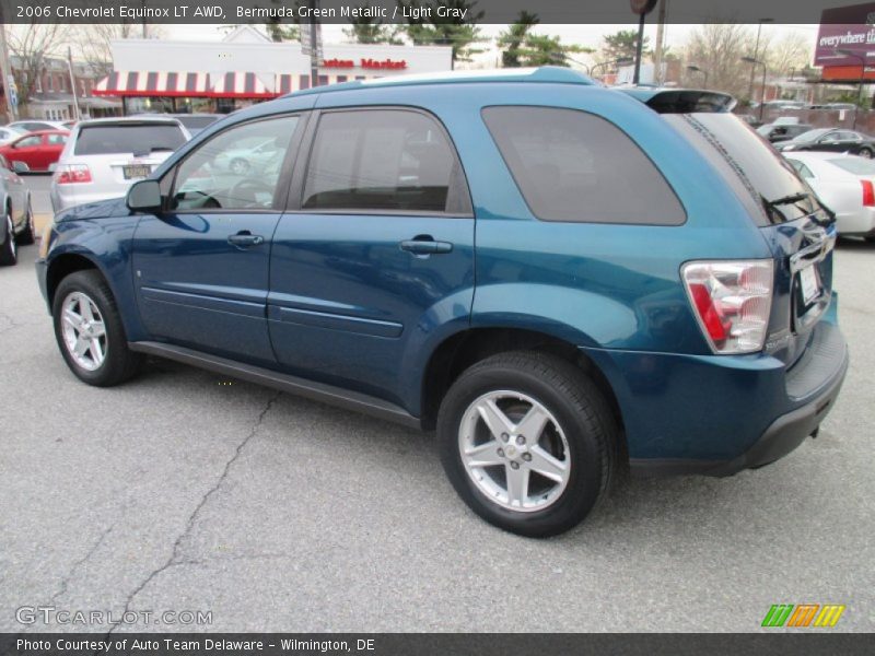 Bermuda Green Metallic / Light Gray 2006 Chevrolet Equinox LT AWD