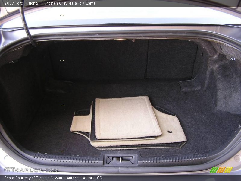 Tungsten Grey Metallic / Camel 2007 Ford Fusion S