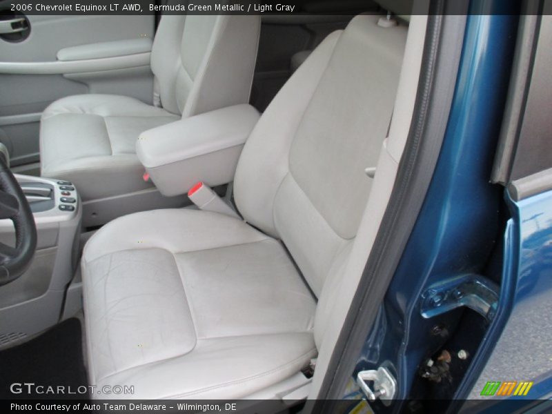 Bermuda Green Metallic / Light Gray 2006 Chevrolet Equinox LT AWD