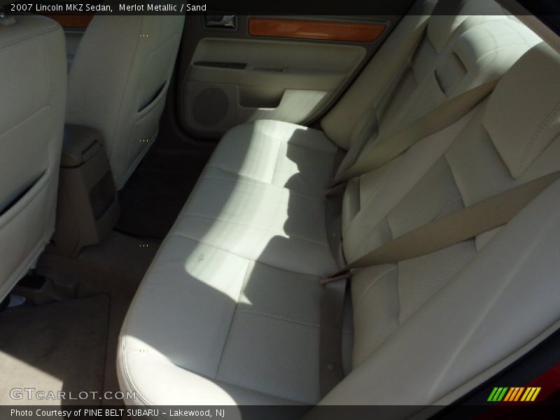 Merlot Metallic / Sand 2007 Lincoln MKZ Sedan