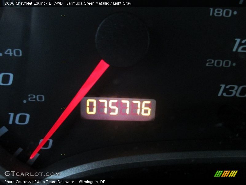 Bermuda Green Metallic / Light Gray 2006 Chevrolet Equinox LT AWD
