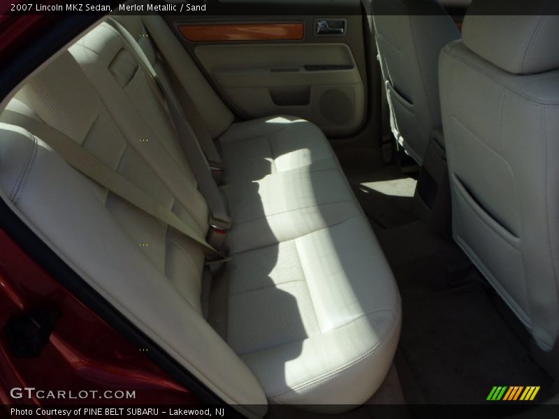 Merlot Metallic / Sand 2007 Lincoln MKZ Sedan