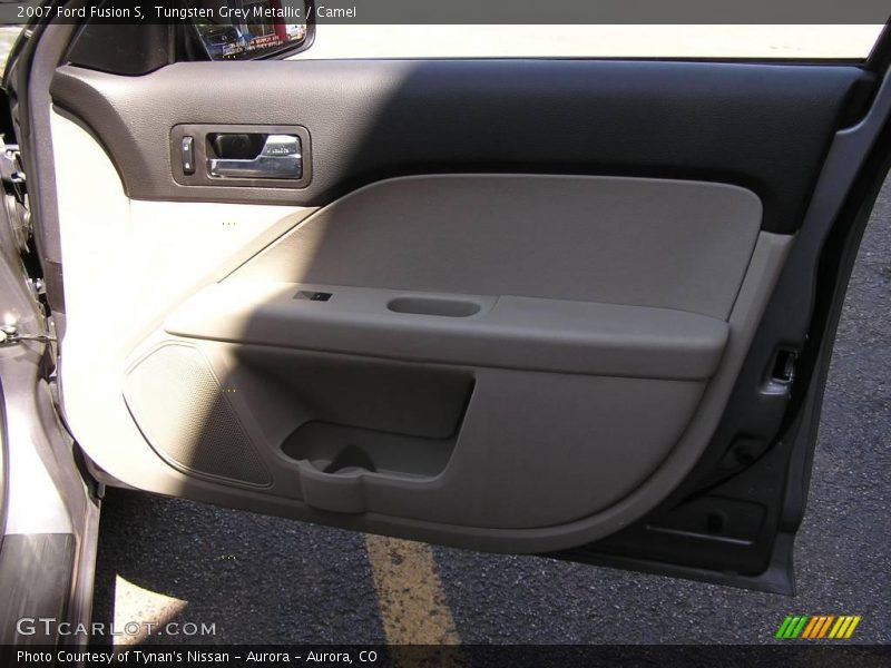 Tungsten Grey Metallic / Camel 2007 Ford Fusion S