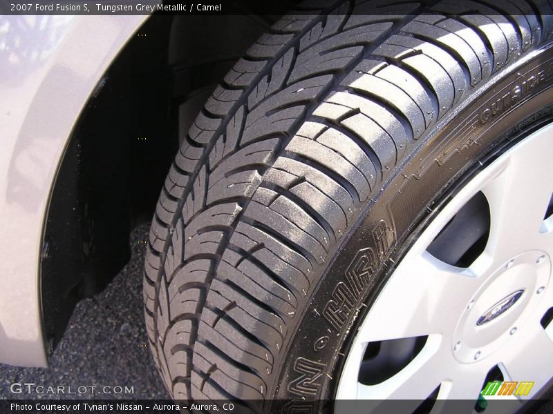 Tungsten Grey Metallic / Camel 2007 Ford Fusion S
