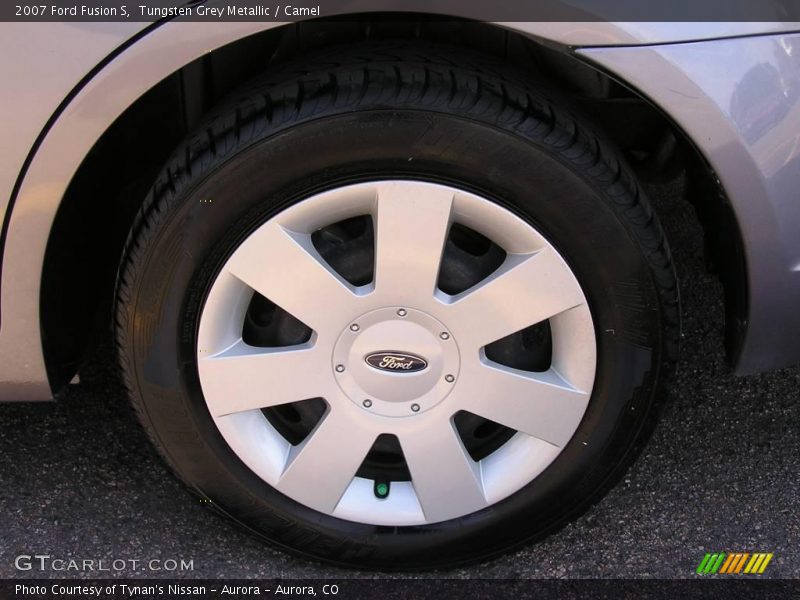 Tungsten Grey Metallic / Camel 2007 Ford Fusion S