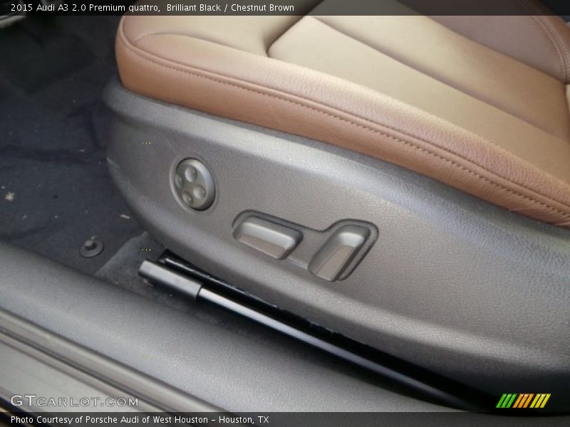 Front Seat of 2015 A3 2.0 Premium quattro