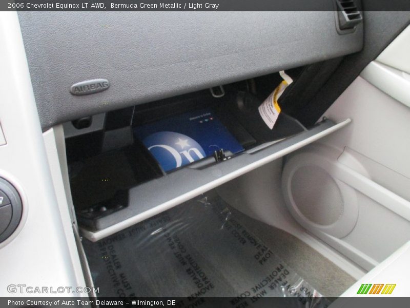 Bermuda Green Metallic / Light Gray 2006 Chevrolet Equinox LT AWD
