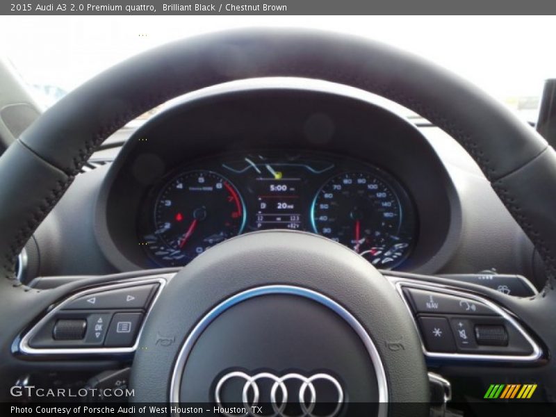 Controls of 2015 A3 2.0 Premium quattro