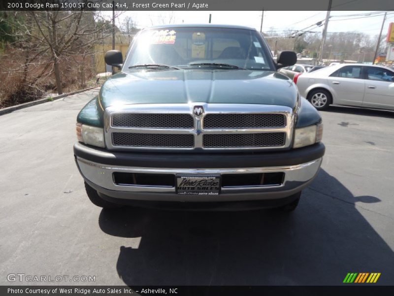 Forest Green Pearl / Agate 2001 Dodge Ram 1500 ST Club Cab 4x4