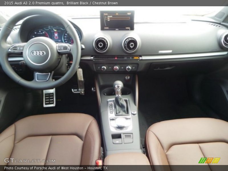Dashboard of 2015 A3 2.0 Premium quattro