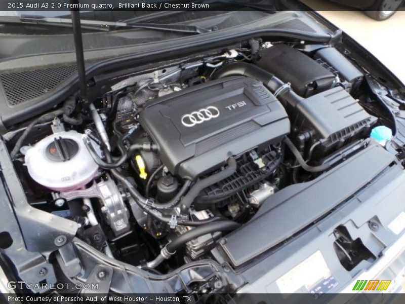  2015 A3 2.0 Premium quattro Engine - 2.0 Liter Turbocharged/TFSI DOHC 16-Valve VVT 4 Cylinder