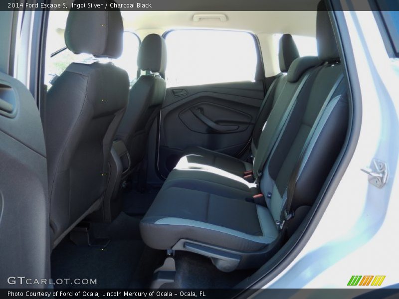 Ingot Silver / Charcoal Black 2014 Ford Escape S