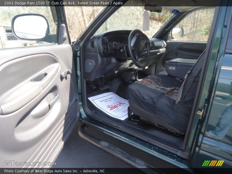 Forest Green Pearl / Agate 2001 Dodge Ram 1500 ST Club Cab 4x4