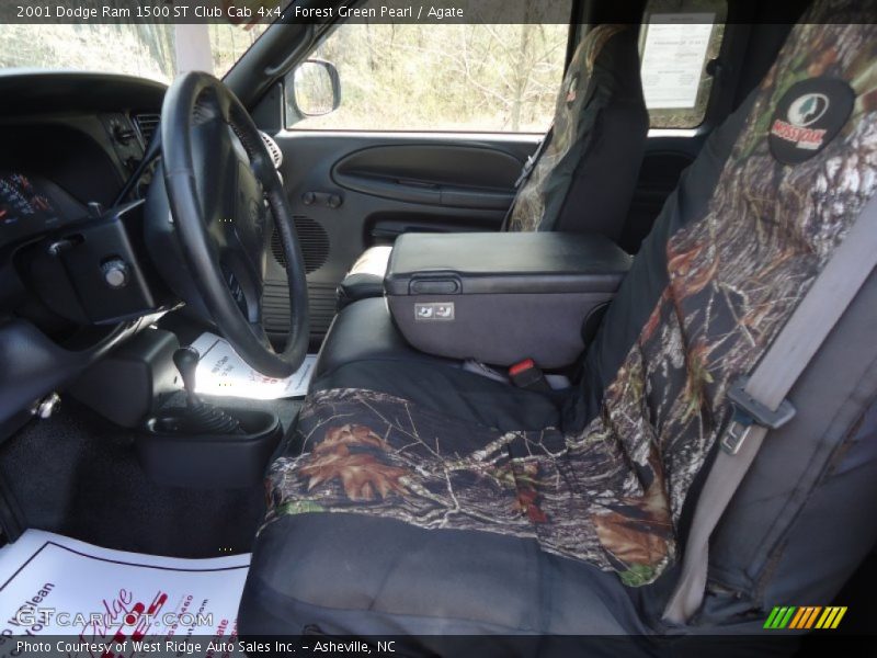 Forest Green Pearl / Agate 2001 Dodge Ram 1500 ST Club Cab 4x4