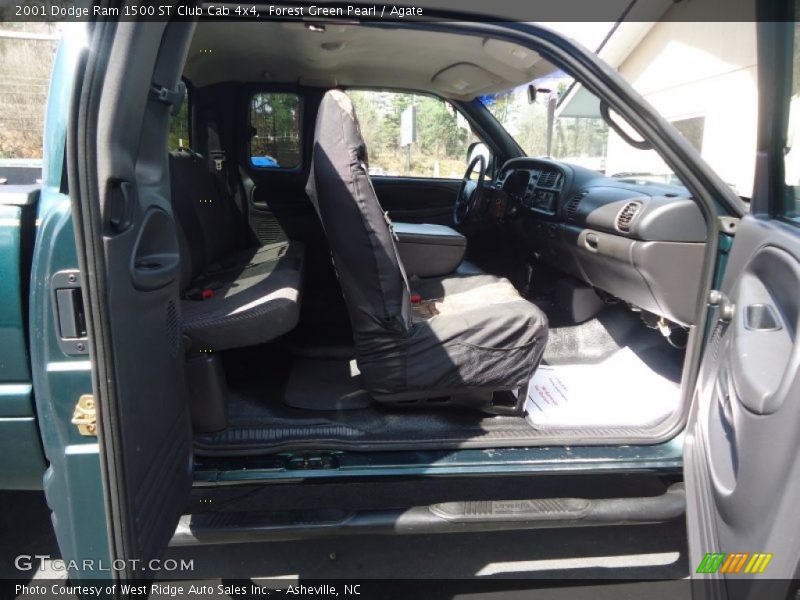 Forest Green Pearl / Agate 2001 Dodge Ram 1500 ST Club Cab 4x4