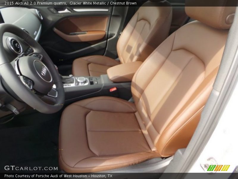 Front Seat of 2015 A3 2.0 Premium quattro