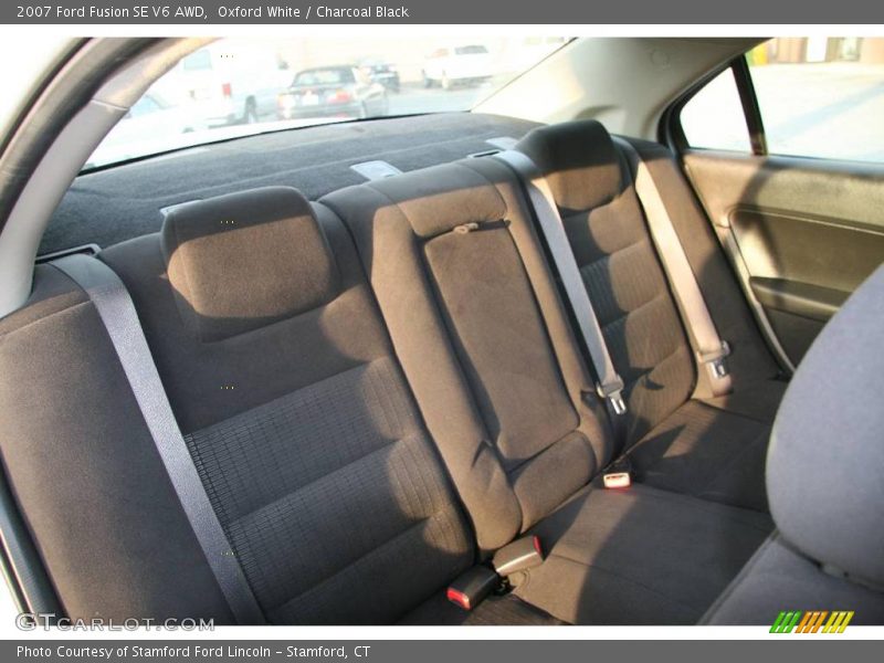Oxford White / Charcoal Black 2007 Ford Fusion SE V6 AWD