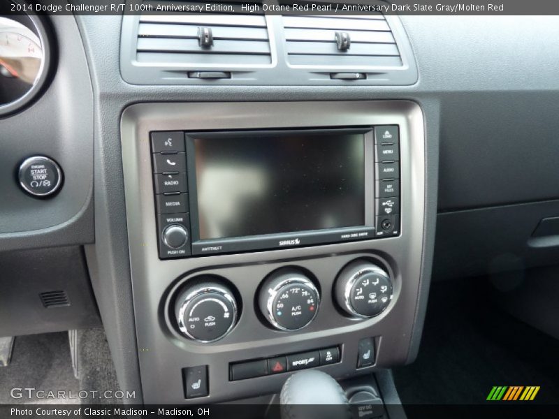 High Octane Red Pearl / Anniversary Dark Slate Gray/Molten Red 2014 Dodge Challenger R/T 100th Anniversary Edition