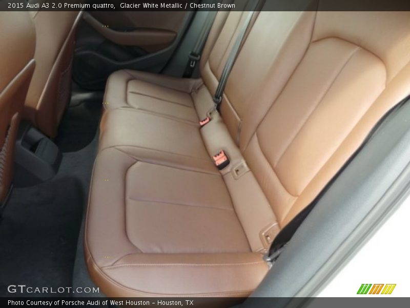 Rear Seat of 2015 A3 2.0 Premium quattro