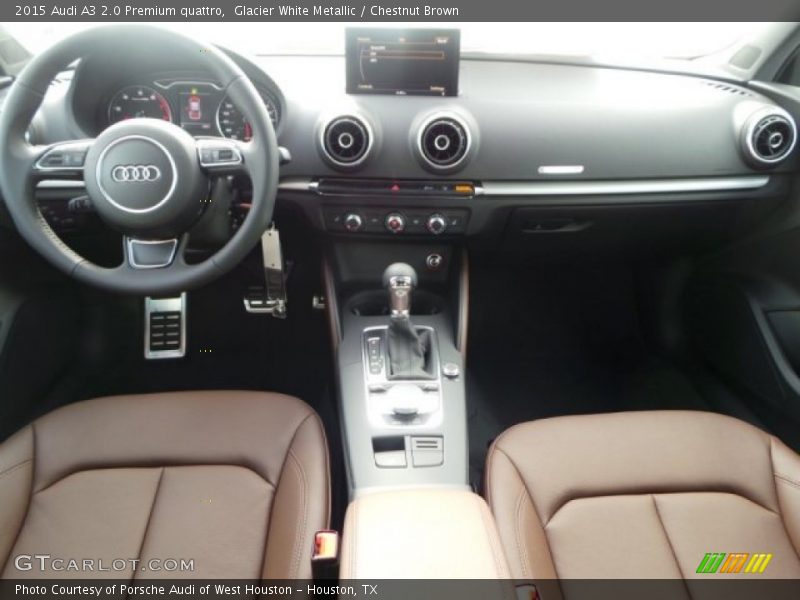 Dashboard of 2015 A3 2.0 Premium quattro