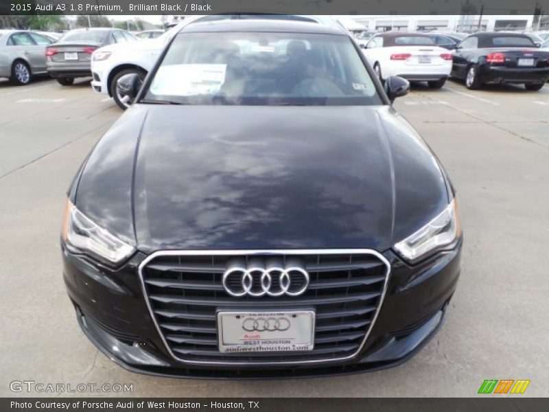 Brilliant Black / Black 2015 Audi A3 1.8 Premium