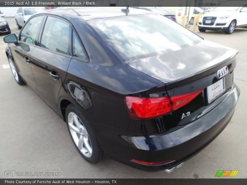Brilliant Black / Black 2015 Audi A3 1.8 Premium