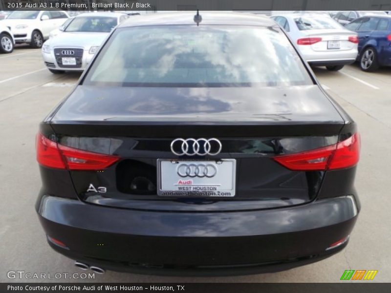 Brilliant Black / Black 2015 Audi A3 1.8 Premium