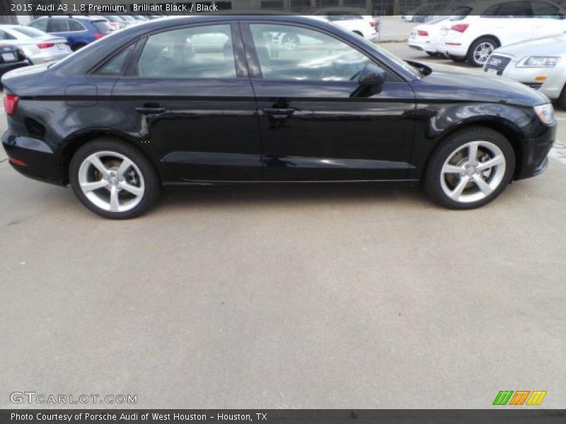 Brilliant Black / Black 2015 Audi A3 1.8 Premium