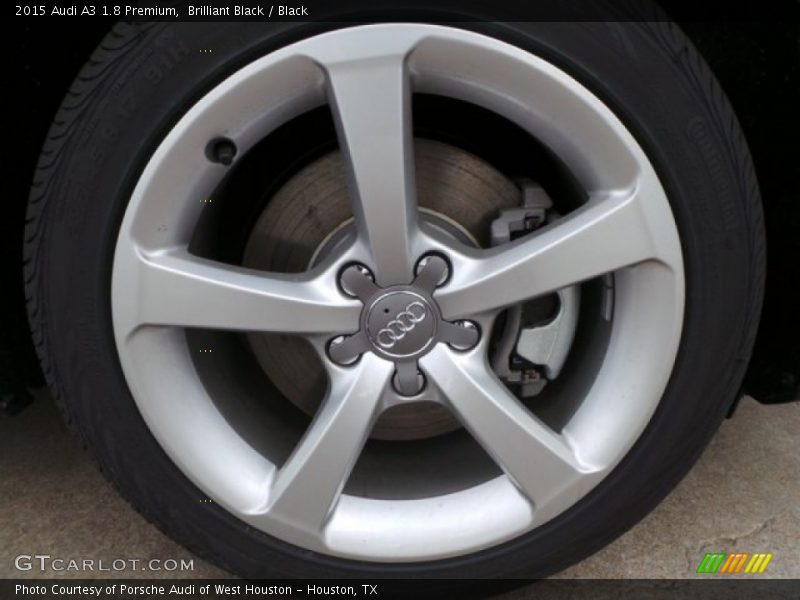 Brilliant Black / Black 2015 Audi A3 1.8 Premium