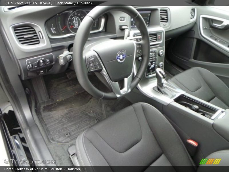  2015 V60 T5 Drive-E Off-Black Interior