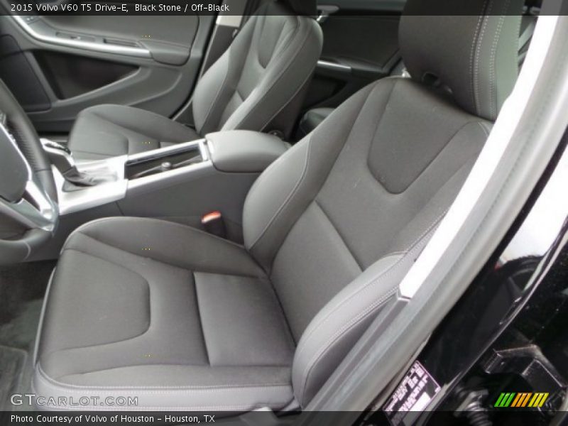 Front Seat of 2015 V60 T5 Drive-E