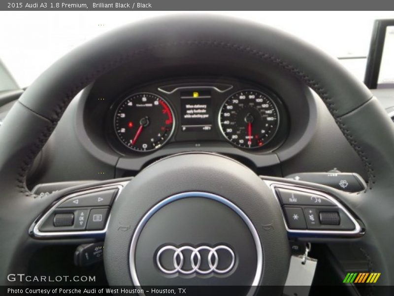 Brilliant Black / Black 2015 Audi A3 1.8 Premium