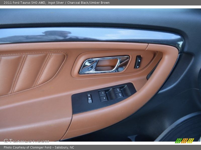Ingot Silver / Charcoal Black/Umber Brown 2011 Ford Taurus SHO AWD