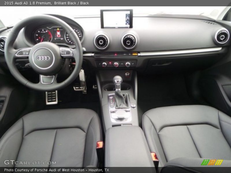 Brilliant Black / Black 2015 Audi A3 1.8 Premium