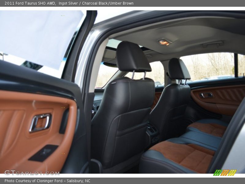 Ingot Silver / Charcoal Black/Umber Brown 2011 Ford Taurus SHO AWD