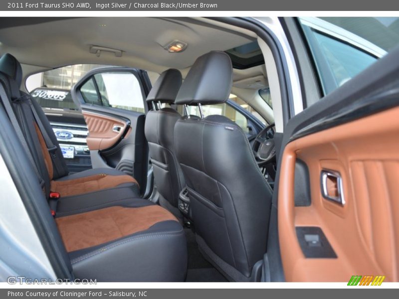 Ingot Silver / Charcoal Black/Umber Brown 2011 Ford Taurus SHO AWD