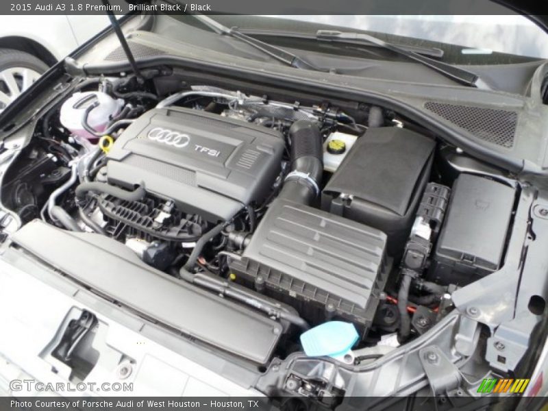 Brilliant Black / Black 2015 Audi A3 1.8 Premium