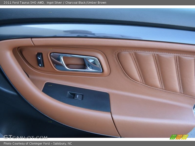 Ingot Silver / Charcoal Black/Umber Brown 2011 Ford Taurus SHO AWD